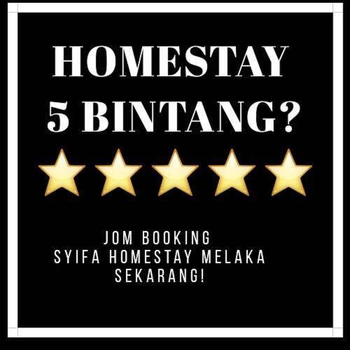 Syifa Homestay Melaka Kültér fotó